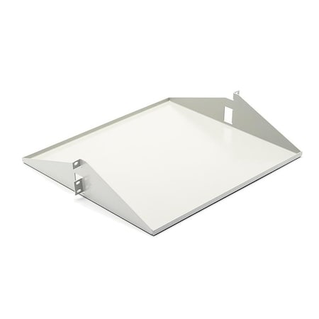 Chatsworth Products Cpi LOW PROFILE DBL-SIDED SHELF, 3.47"HX19"WX16"D, 40 LB CAP 11293-719